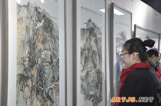 “笔墨意象名家邀请展”现场