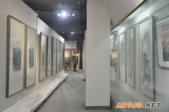 “笔墨意象名家邀请展”现场