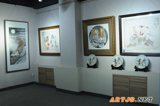 “笔墨意象名家邀请展”现场