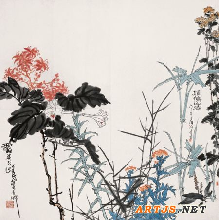 《雁荡山花》