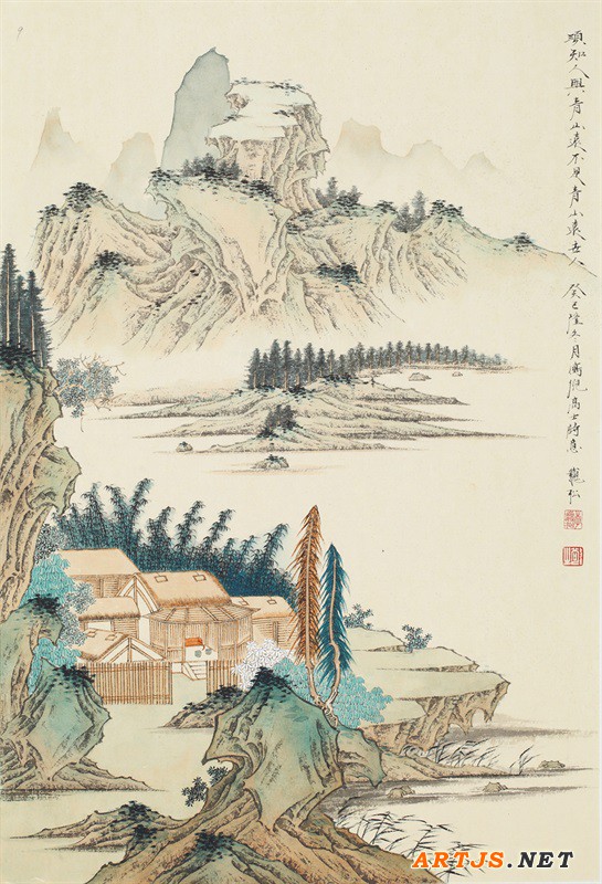 李巍松山水画